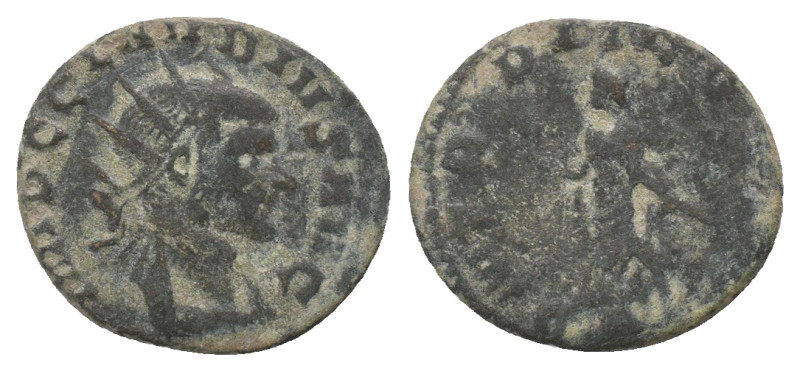 Claudius II. AD 268-270. Antoninianus. AE.
Weight: 2.60 g
Diameter: 18.15 mm