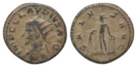 Claudius II. AD 268-270. Antoninianus. AE.
Weight: 3.22 g
Diameter: 19.35 mm