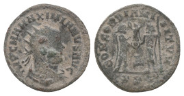 Maximianus Herculius. AD. 286-305. Antoninianus. AE.
Weight: 3.75 g
Diameter: 21.13 mm