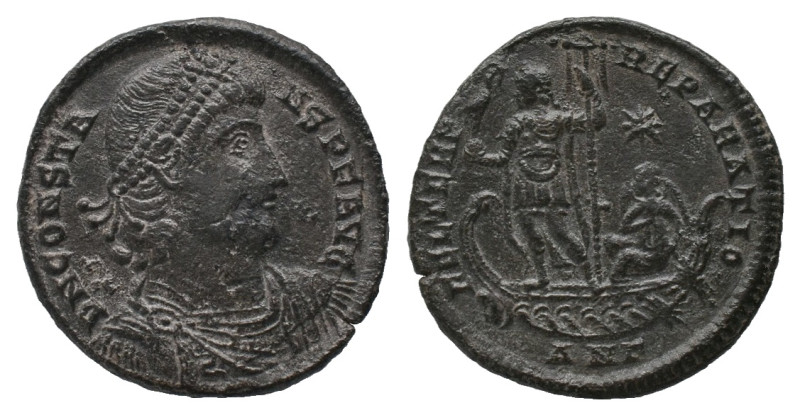 Theodosius I AD 379-395. Follis. AE. Weight: 4.80 g
Diameter: 23.85 mm