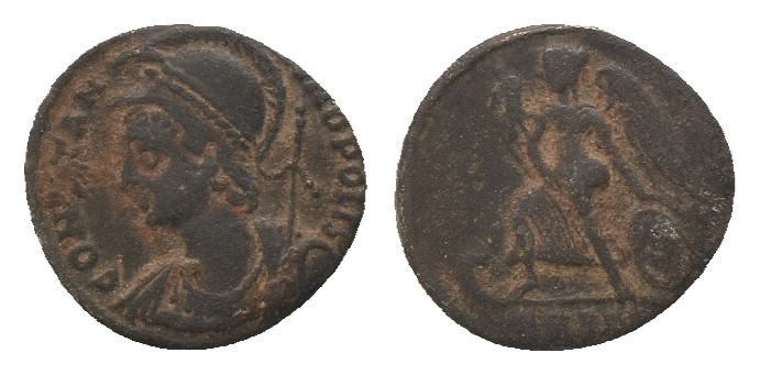 City Commemoratives AD 330-354. Follis. AE.
Weight: 2.08 g
Diameter: 15.70 mm