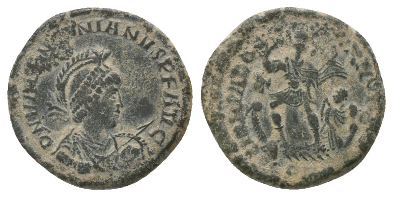 Valentinian II AD 375-392. Follis. AE.
Weight: 5.07 g
Diameter: 21.96 mm