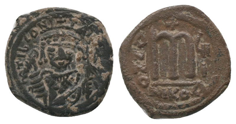 Maurice Tiberius. AD. 582-602. Follis. AE.
Weight: 12.99 g
Diameter: 27.89 mm