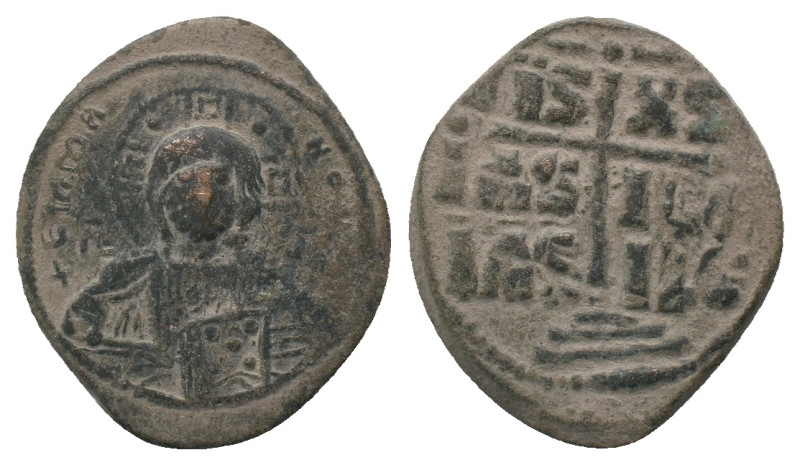 Romanus III Argyrus. AD. 1028-1034. Anonymous Follis. AE.
Weight: 11.44 g
Diam...