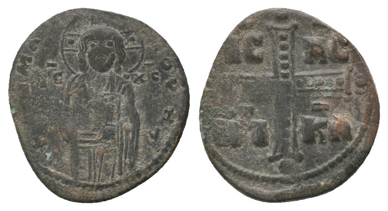 Time of Michael IV. AD 1034-1041, Crusades era. Anonymous Follis. Class C. Const...