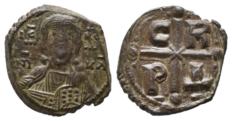 Romanus IV Diogenes AD. 1068-1071. Constantinople. Follis. AE. Weight: 7.90 g
D...