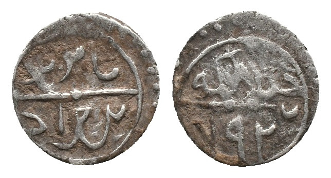 Islamic Coins, AR Weight: 1.16 g
Diameter: 13.98 mm