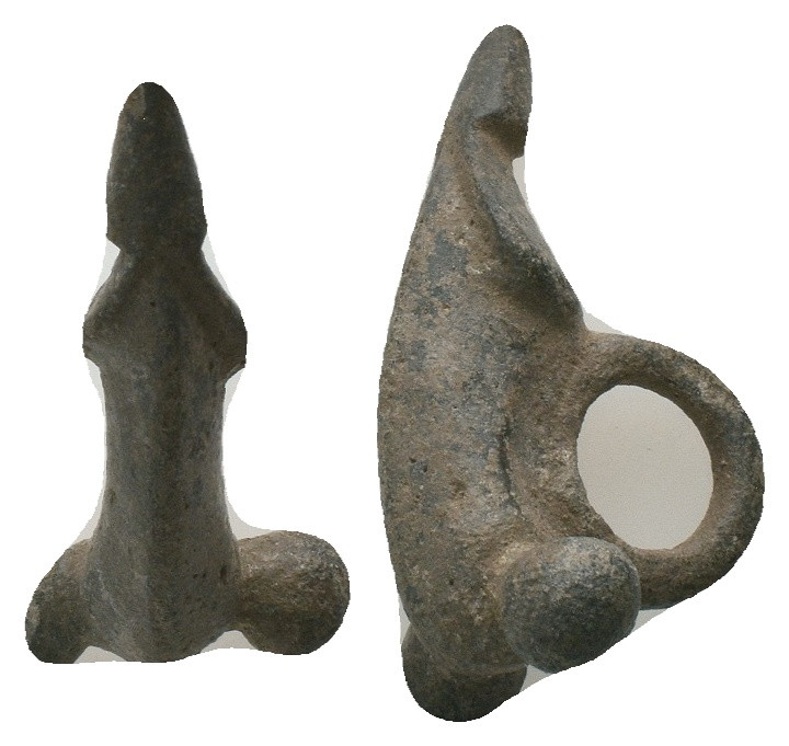 Collectable Items "Bronze Phallus figurine" Weight: 12.40 g
Diameter: 33.61 mm