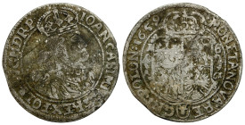 John II Casimir 
POLSKA / POLAND / POLEN / POLOGNE / POLSKO

Jan Kazimierz. Ort (18 groszy) Groschen 1659, Poznań / Posen 

Herb Wieniawa na rewe...