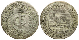 John II Casimir 
POLSKA / POLAND / POLEN / POLOGNE / POLSKO

Jan II Kazimierz. Tymf 1664, Bydgoszcz 

Zielonkawa patyna.

Details: 6,41 g Ag 
...