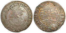 John II Casimir 
POLSKA / POLAND / POLEN / POLOGNE / POLSKO

Jan II Kazimierz Waza. Szostak (6 Groschen - Groszy) (6 groszy) 1663 AT, Kraków / Crac...