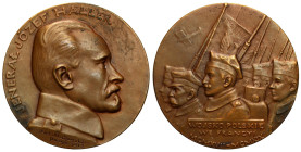 Medals and plaques
POLSKA / POLAND / POLEN / POLOGNE / POLSKO

II RP. Jzef Haller Medal 1919 
AW: Popiersie w prawo, na dole sygnatura Ant. Madeys...