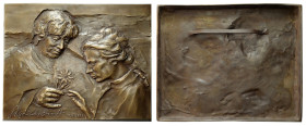 Medals and plaques
POLSKA / POLAND / POLEN / POLOGNE / POLSKO

III RP. Plaque 1998 Stanisaw Wtrbska-Frindt - RARE 
AW: Dwa zwrócone ku sobie portr...