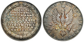 Medals and plaques
POLSKA / POLAND / POLEN / POLOGNE / POLSKO

Medal Universitas Varsoviensis 1958 

150. rocznica utworzenia Wydziału Prawa na U...
