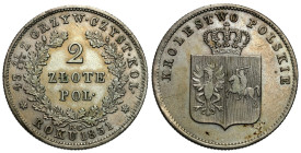The November Uprising 
POLSKA / POLAND / POLEN / RUSSIA / RUSSLAND / РОССИЯ

Powstanie Listopadowe. 2 zlote 1831, Warszawa 
AW: Pod koroną dwupolo...