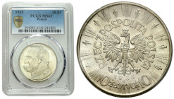 Poland II Republic - Circulation coins
II RP. 10 zlotych 1936 Piłsudski PCGS MS63 – PIĘKNE 

Pięknie zachowane.

Details: Ag 
Condition: PCGS MS...