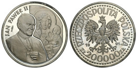 Nickel coins - PROBA
POLSKA / POLAND / POLEN / PROBA / PATTERN

III RP. PROBA / PATTERN Nikiel 200.000 zlotych 1991 Jan Paweł II - Matka Boska 

...