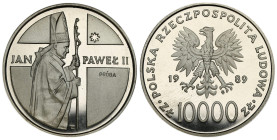 Nickel coins - PROBA
POLSKA / POLAND / POLEN / PROBA / PATTERN

PROBA / PATTERN Nikiel 10.000 zlotych 1989 Jan Paweł II 

Piękny egzemplarz. Nakł...