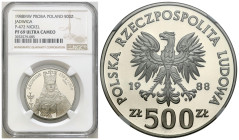 Nickel coins - PROBA
POLSKA / POLAND / POLEN / PROBA / PATTERN

PRL. PROBA / PATTERN nikiel 500 zlotych 1988 Jadwiga NGC PF69 ULTRA CAMEO (2 MAX) ...