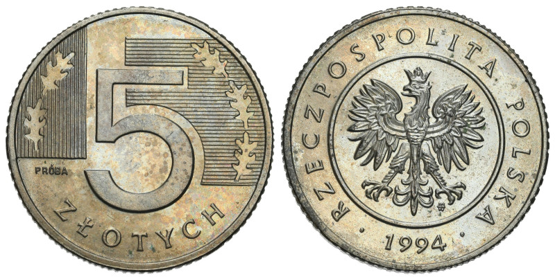 Nickel coins - PROBA
POLSKA / POLAND / POLEN / PROBA / PATTERN

III RP. PROBA...