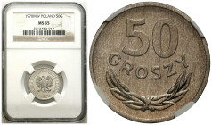 Polish coins of the PRL and collector coins from 1949-1989
PRL. 50 groszy 1970 aluminium NGC MS65 

Pięknie zachowane.

Condition: NGC MS65 (NGC ...