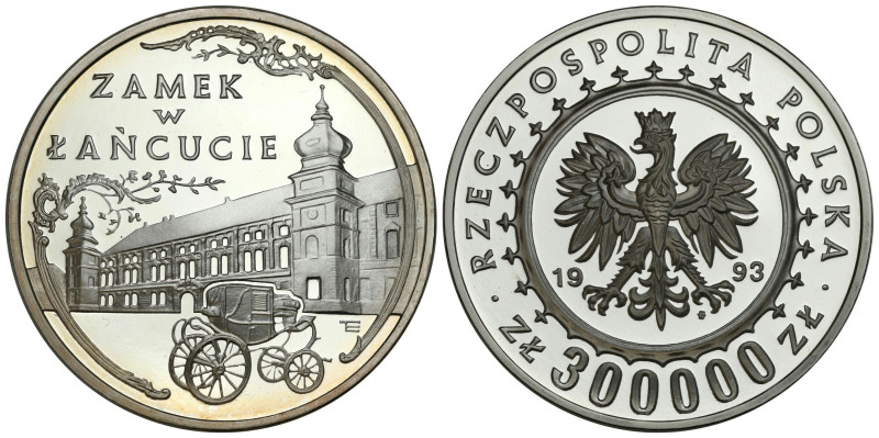 Polish circulation and collector coins after 1990
III RP. 300.000 zlotych 1993 ...