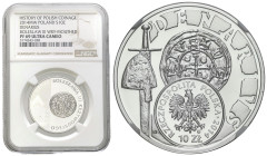 Polish circulation and collector coins after 1990
III RP. 10 zlotych 2014 denar Bolesława Krzywoustego, NGC PF69 ULTRA CAMEO (2 MAX) 

Piękny, menn...