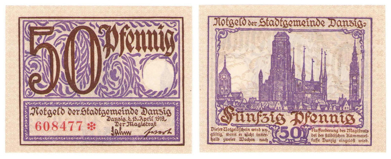 Polish banknotes 1916 - 1948
POLSKA / POLAND / POLEN / POLOGNE / POLSKO

Gdań...