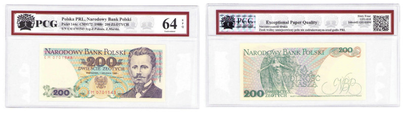 Polish banknotes - PRL
POLSKA / POLAND / POLEN / POLOGNE / POLSKO

200 zlotyc...