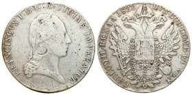 Austria
Austria. Francis II (17921835). Thaler 1822 

Nieczytelne oznaczenie mennicy. Moneta wyjęta z oprawy.

Details: 27,11 g Ag 
Condition: 4...