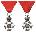 France
France. Napoleon I. Cross of the Legion of Honour 

Krzyż Orderu Legii Honorowej za czasów Napoleona I, I Cesarstwo.Ślady noszenia. Przetarc...