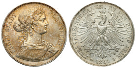 Germany
Germany, Frankfurt. Two thaler = 3 1/2 guilder 1861 1861, Frankfurt 

Rzadszy, wysoki nominał.

Details: 36,98 g Ag 
Condition: 3+ (VF+)...