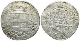 Germany
Germany, Emden. Ferdinand III (1637-1653). 28 stuber undated 

Resztki połysku.

Details: 19,42 g Ag 
Condition: 3 (VF) 
Literature: Da...