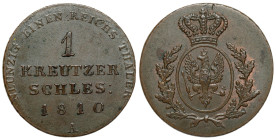 Germany
Germany, Prussia. Frederick William III (17971840), 1 grosz 1810 A, Berlin - RARE 

Moneta bita dla Prus Wschodnich i Zachodnich.Ładnie zac...