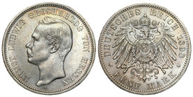 Germany
Germany, Hesse - Darmstadt. Ernst Ludwig (18921918), 5 marks 1898 A, Berlin 

Rzadszy typ monety.

Details: 27,75 g Ag 38 mm
Condition: ...