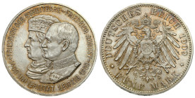 Germany
Germany. Saxony. 5 Marks 1909 BEAUTIFUL 

Pięknie zachowana moneta. Subtelna patyna.

Details: Ag 
Condition: 1- (UNC-) 
Literature: Ja...