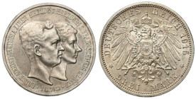 Germany
Germany, Brunswick-Lneburg. 3 Marks 1915 A, Berlin - BEAUTIFUL and RARE 

Rzadka trzymarkówka wybita na pamiątkę zaślubin z Wiktorią Luizą....