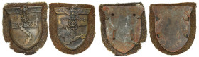 Germany
Germany, Third Reich. Crimea Shield, set of 2 

Odznaczenie wojskowe nadawane żołnierzom, którzy brali udział w kampanii na Krymie.Tarcza m...