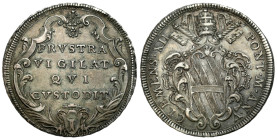 Italy and the Vatican
Italy, Vatican. Clement XII (1730-1740). 1/2 piastre 1730 (AN V), Rome - NICE 

Wiekowa patyna. &nbsp;Bardzo ładnie zachowane...