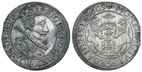 Sigismund III Vasa 
POLSKA / POLAND / POLEN / POLOGNE / POLSKO

Zygmunt III Waza. Ort (18 groszy) Groschen 1609, Gdańsk / Danzig - RARE YEAR - BEAU...