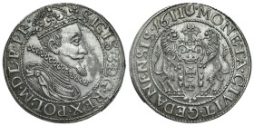 Sigismund III Vasa 
POLSKA / POLAND / POLEN / POLOGNE / POLSKO

Zygmunt III Waza. Ort (18 groszy) Groschen 1611, Gdańsk / Danzig - RARE YEAR 
AW: ...