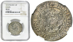 Sigismund III Vasa 
POLSKA / POLAND / POLEN / POLOGNE / POLSKO

Zygmunt III Waza. Ort (18 groszy) Groschen 1615 Gdańsk / Danzig, NGC MS62 - BEAUTIF...