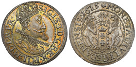 Sigismund III Vasa 
POLSKA / POLAND / POLEN / POLOGNE / POLSKO

Zygmunt III Waza. Ort (18 groszy) Groschen 1615, Gdańsk / Danzig - EXCELLENT 
AW: ...