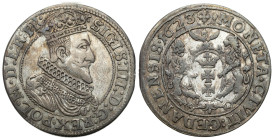 Sigismund III Vasa 
POLSKA / POLAND / POLEN / POLOGNE / POLSKO

Zygmunt III Waza. Ort (18 groszy) Groschen 1623, Gdańsk / Danzig – DATA W OTOKU - R...