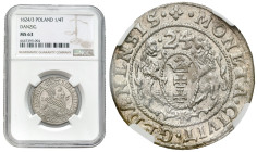 Sigismund III Vasa 
POLSKA / POLAND / POLEN / POLOGNE / POLSKO

Zygmunt III Waza. Ort (18 groszy) Groschen 1624, Gdańsk / Danzig NGC MS63 
AW: Pop...