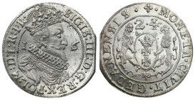 Sigismund III Vasa 
POLSKA / POLAND / POLEN / POLOGNE / POLSKO

Zygmunt III Waza. Ort (18 groszy) Groschen 1624, Gdańsk / Danzig - BEAUTIFUL 
AW: ...