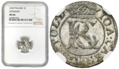 John II Casimir 
POLSKA / POLAND / POLEN / POLOGNE / POLSKO

Jan II Kazimierz. Szeląg 1652, Wilno NGC MS66 (MAX) - BEAUTIFUL 

Starannie wyselekc...