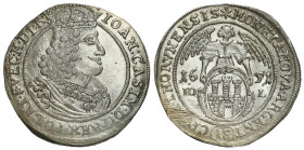 John II Casimir 
POLSKA / POLAND / POLEN / POLOGNE / POLSKO

Jan II Kazimierz. Ort (18 groszy) Groschen 1651, Toruń - BEAUTIFUL 
AW: Popiersie kró...