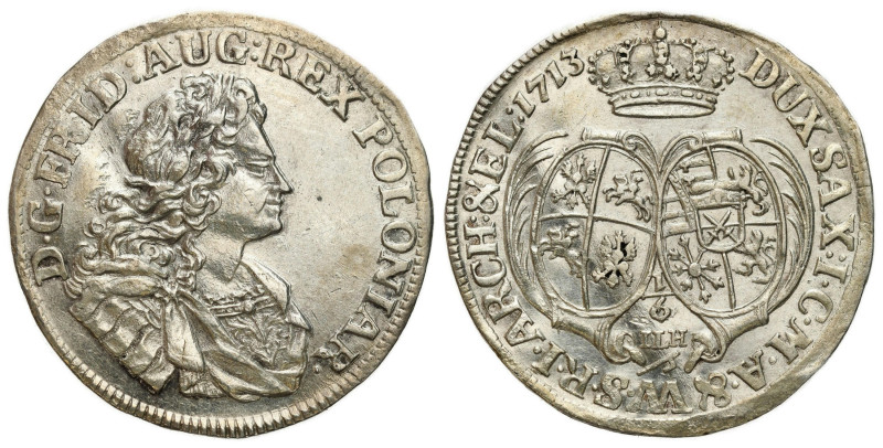 Augustus II the Strong 
POLSKA / POLAND / POLEN / SACHSEN / SAXONY / FRIEDRIAUG...