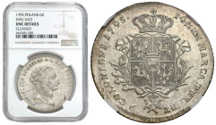 Stanislaus Augustus Poniatowski 
POLSKA / POLAND / POLEN / POLOGNE / POLSKO

Stanisław August Poniatowski. Talar (Thaler) 1795, Warszawa NGC UNC - ...